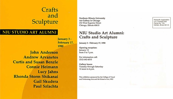 Craft nd Sculpture NIU WEB