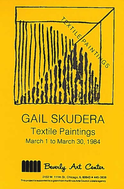 Gail Skudera, Textile Paintings, 1984 WEB